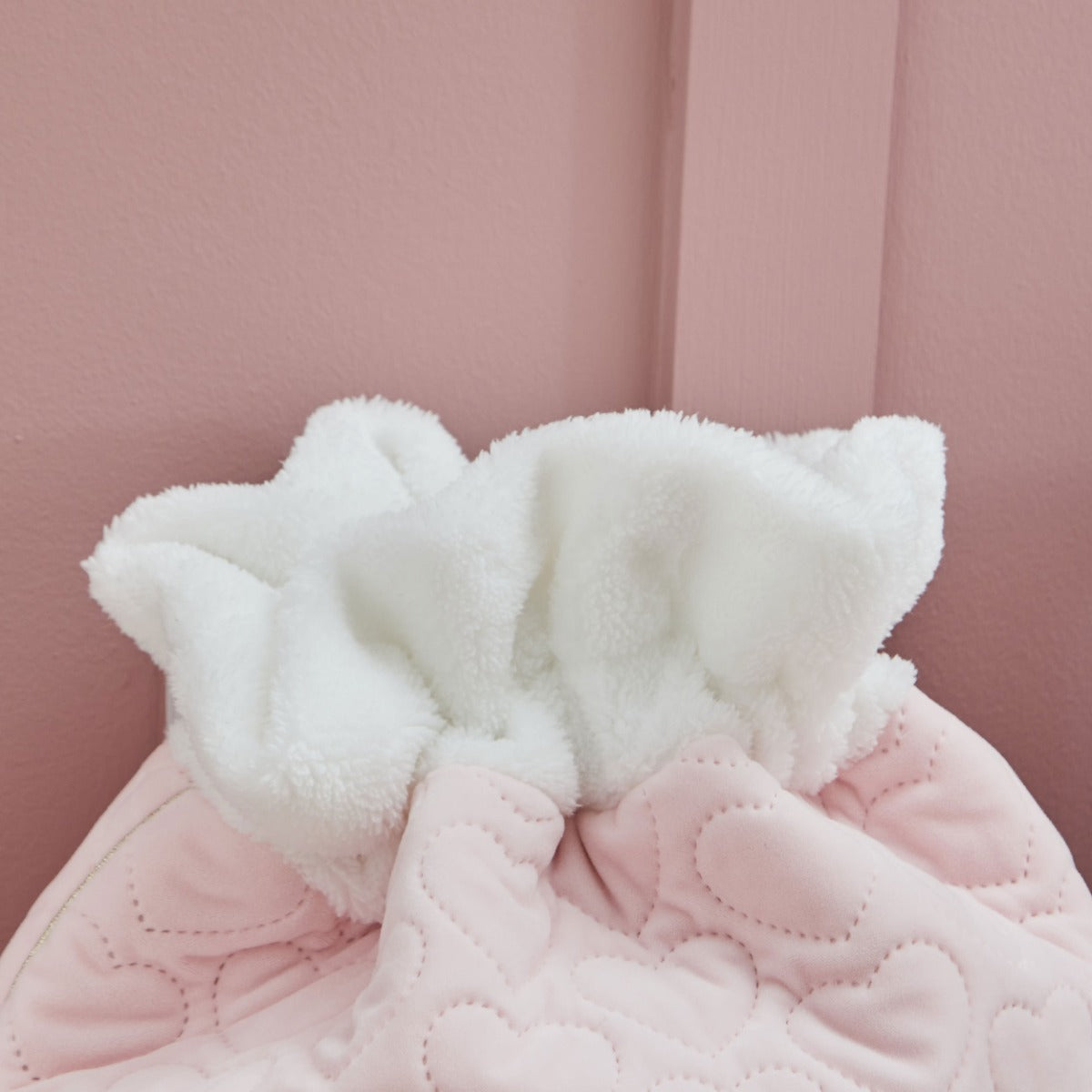 Personalised Pink Velvet Initial Gift Sack
