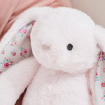 Personalised Pale Pink Bunny Soft Toy - Embroidered