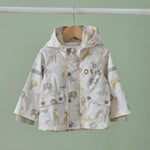 Personalised Neutral Safari Raincoat