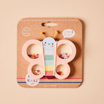 Personalised Just Bee Kids Wooden Butterfly Rattle FSC®