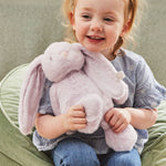 Personalised Lush Lavender Bunny Soft Toy - Embroidered