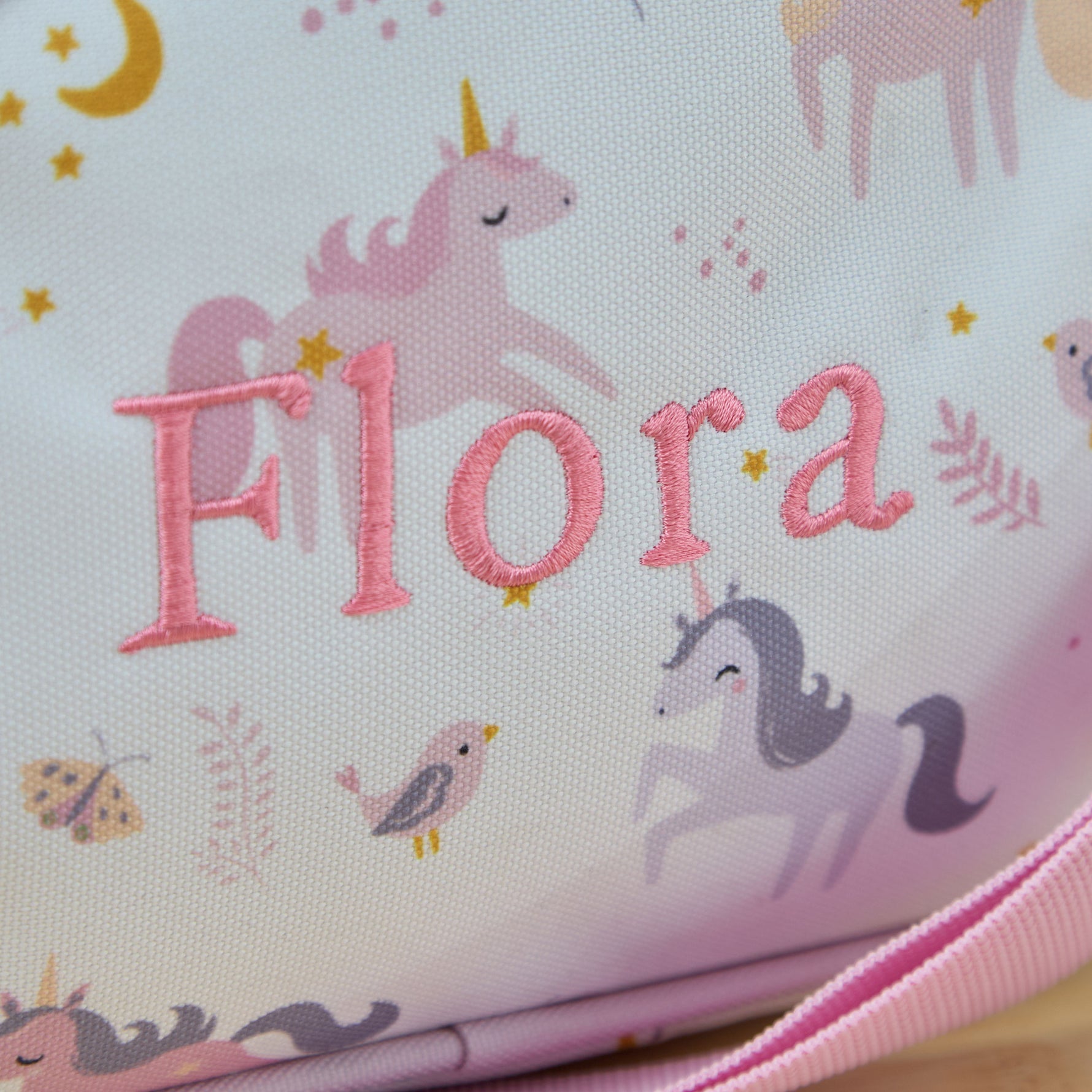 Personalised Unicorn Pocket Lunchbag