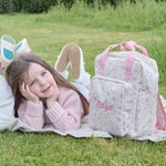 Personalised Ditsy Print Medium Backpack
