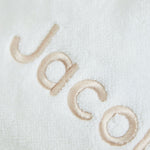 Personalized Ivory Hooded Towel