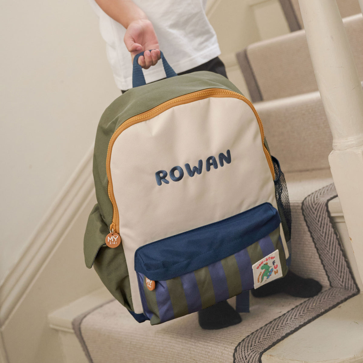 Personalised Busy Being Kids Big Backpack