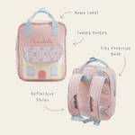 Personalised Cottage Medium Backpack
