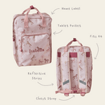 Personalised Ponies Medium Grab Handle Backpack