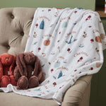 Personalised Children's Pumpkin Fleece Blanket