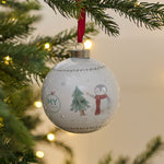 Personalised First Christmas Bauble