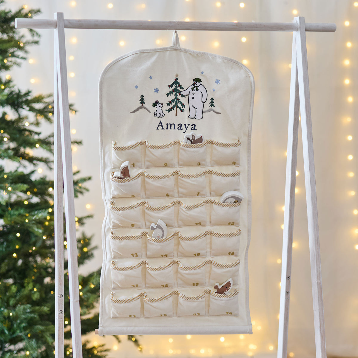Personalised The Snowman™ and Snowdog Advent Calendar