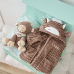 Personalised Highland Cow Snuggle and Cuddle Set