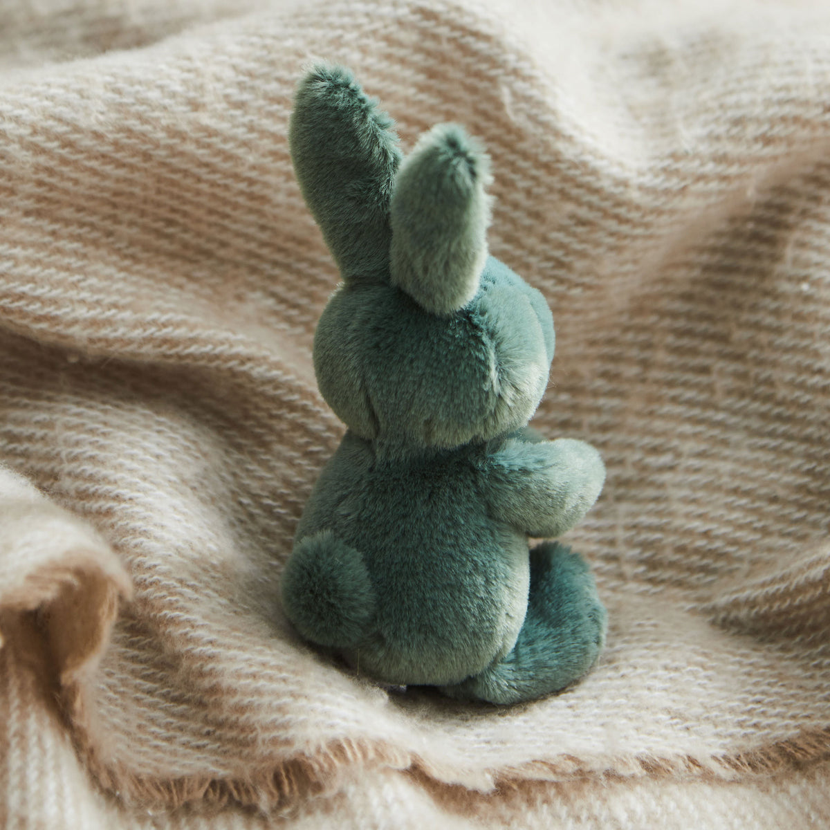 Mini Forest Green Bunny Soft Toy