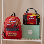 William Lamb Personalised Cars Lightning McQueen Bag & Lunch Bag Gift Set
