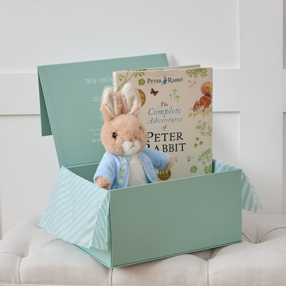 Personalised Peter Rabbit Read and Snuggle Gift Set