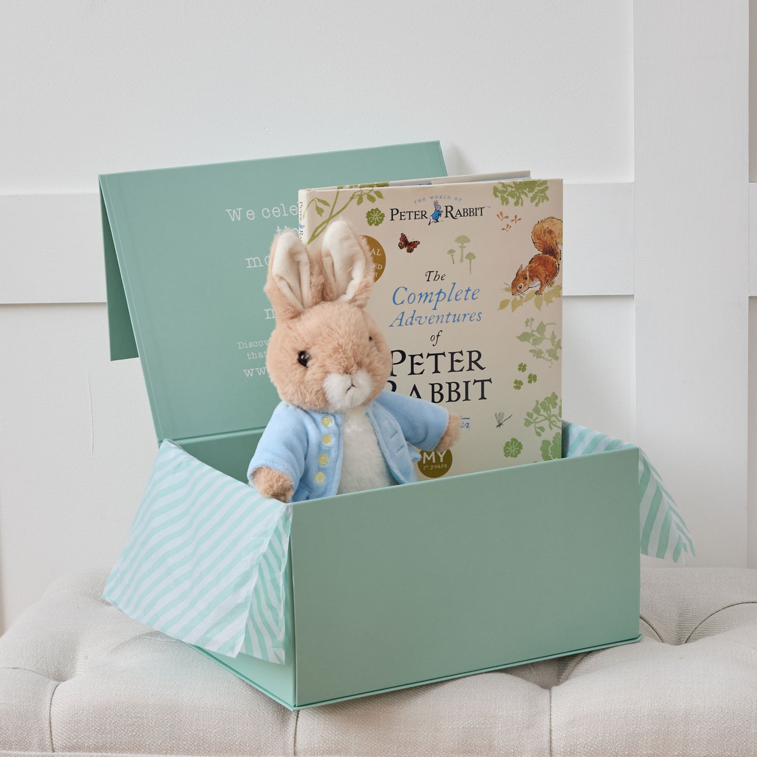 Personalised Peter Rabbit Read and Snuggle Gift Set