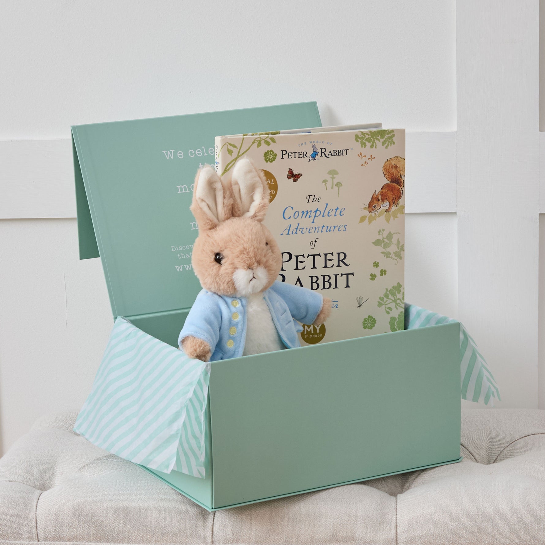 Personalised Peter Rabbit Read and Snuggle Gift Set