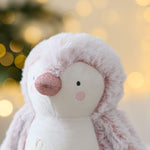 Personalised Pink Penguin Plush Toy