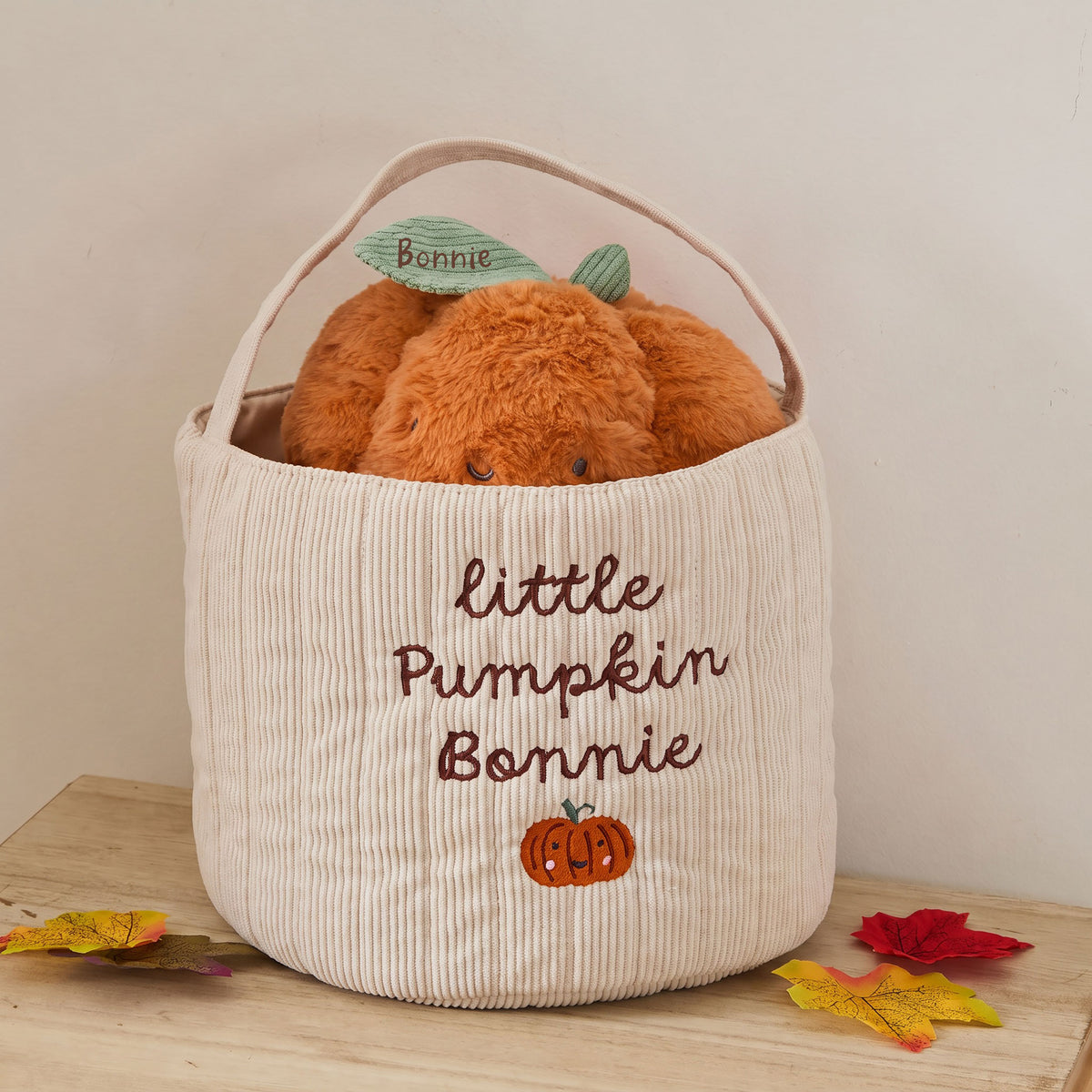 Personalised Cuddle and Hunt Pumpkin Gift Set