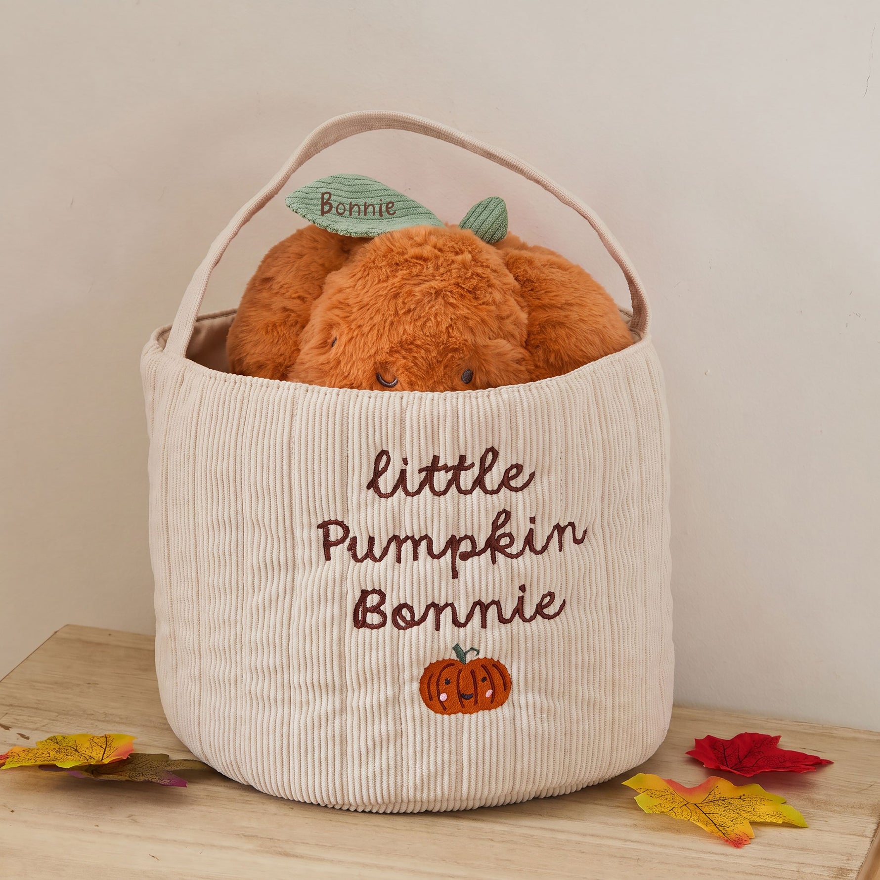 Personalised Cuddle and Hunt Pumpkin Gift Set