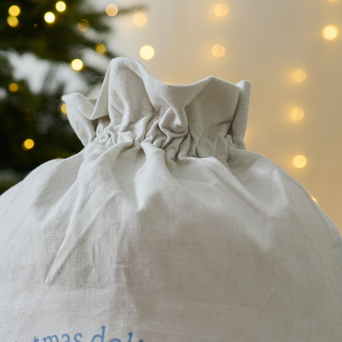 Personalised Peter Rabbit™ Blue Christmas Sack