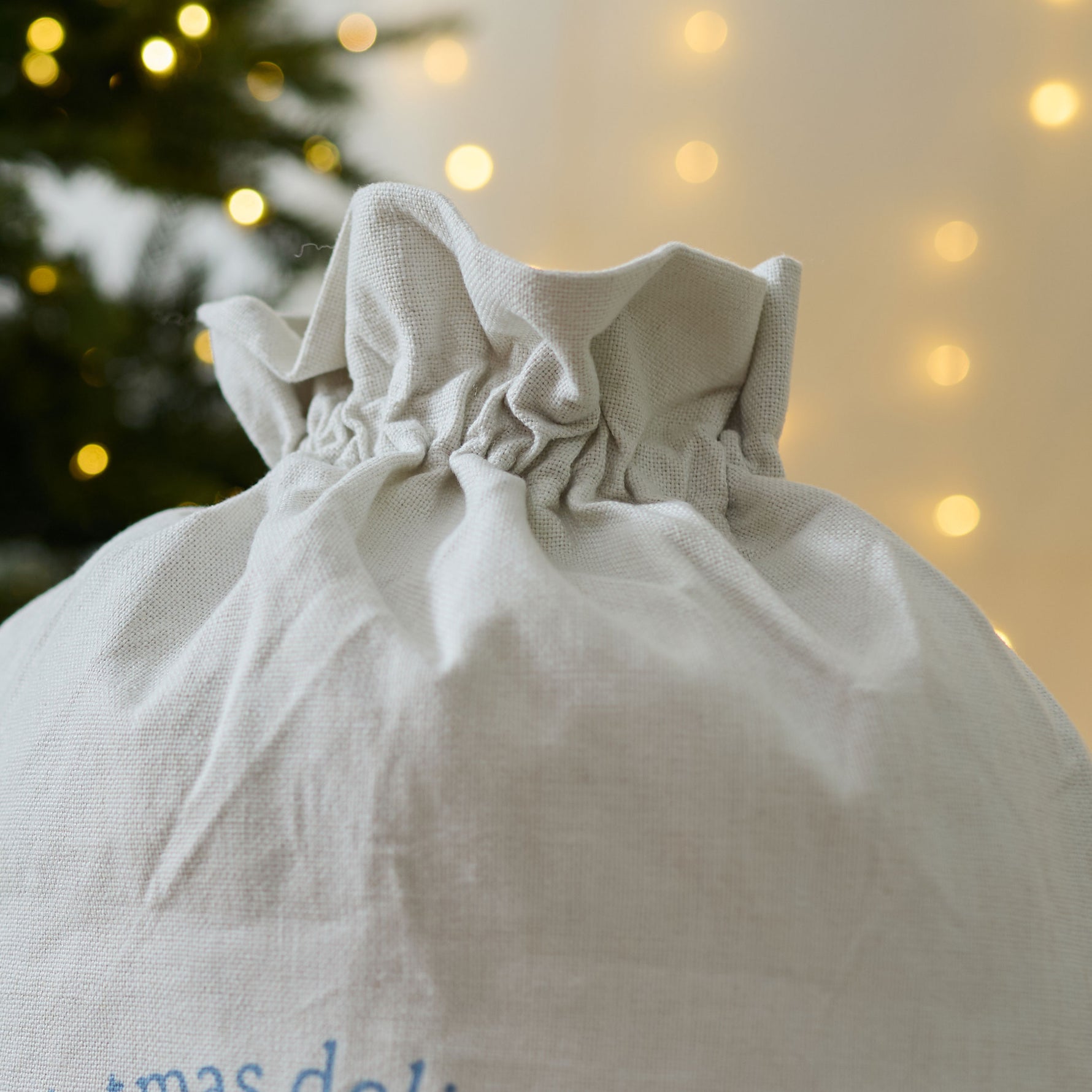 Personalised Peter Rabbit™ Blue Christmas Sack
