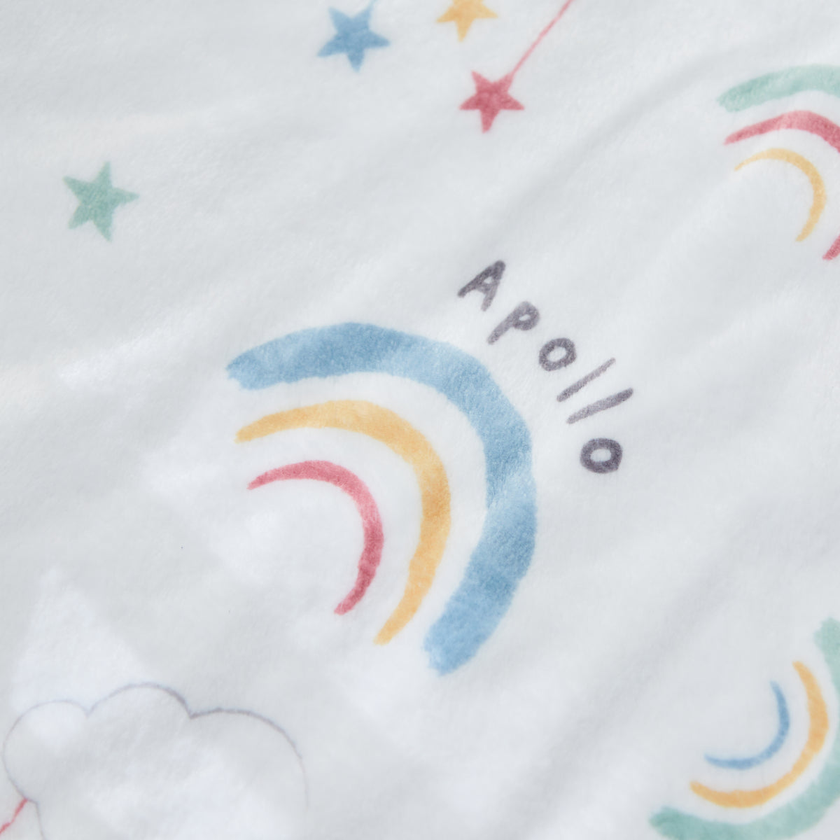 Personalized Pride & Joy Fleece Baby Blanket