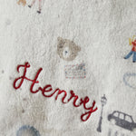 Personalized London Fleece Blanket