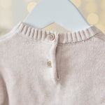 Personalised My 1st Christmas Penguin Oatmeal Jumper