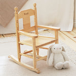 Personalised Classic Wooden Rocking Chair