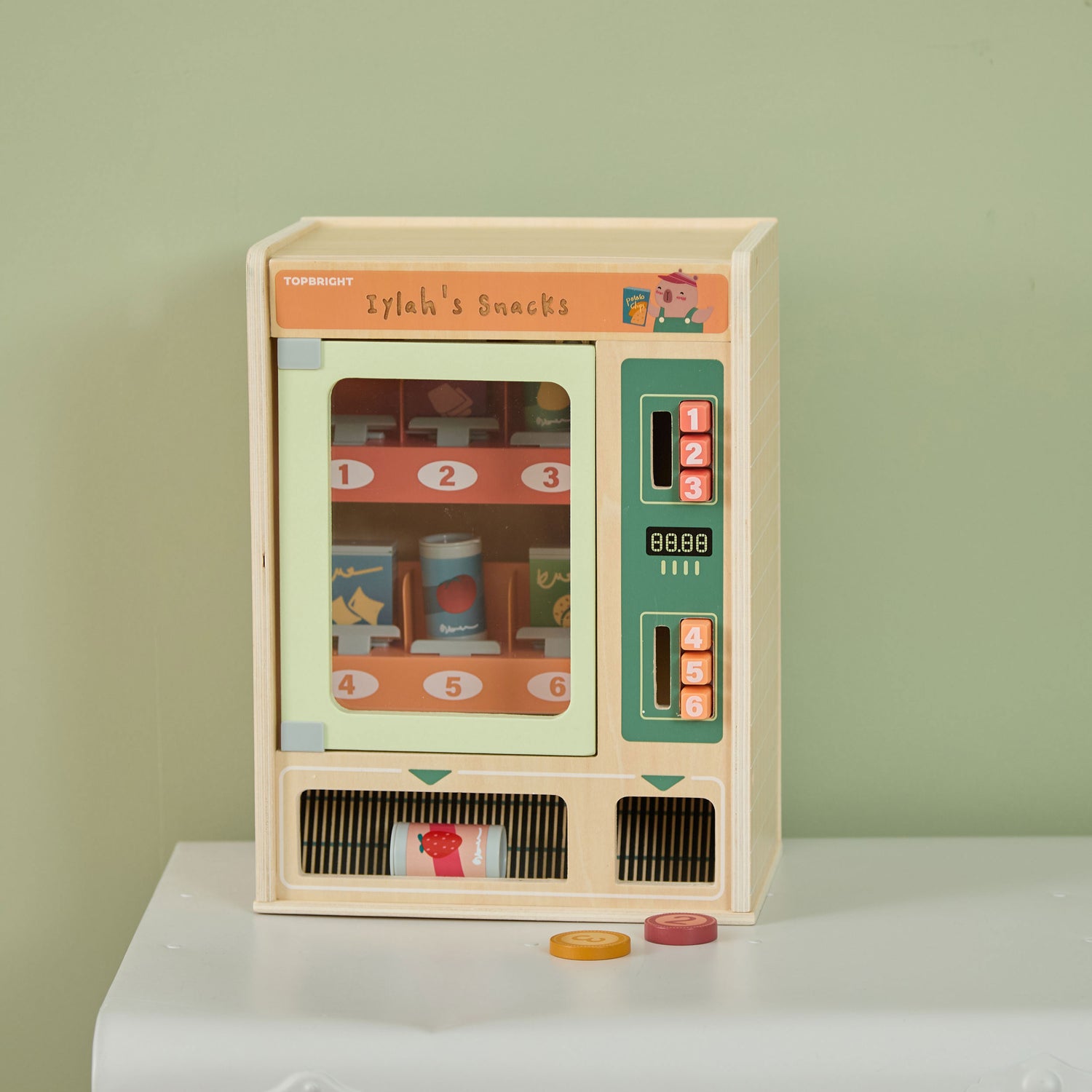 Personalised Topbright Vending Machine