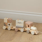 Personalised Neutral Pull Along Train FSC®
