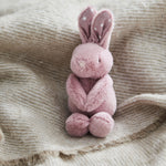 Mini Mauve Bunny Soft Toy