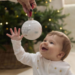 Personalised First Christmas Bauble