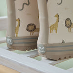 Personalised Neutral Safari Wellies