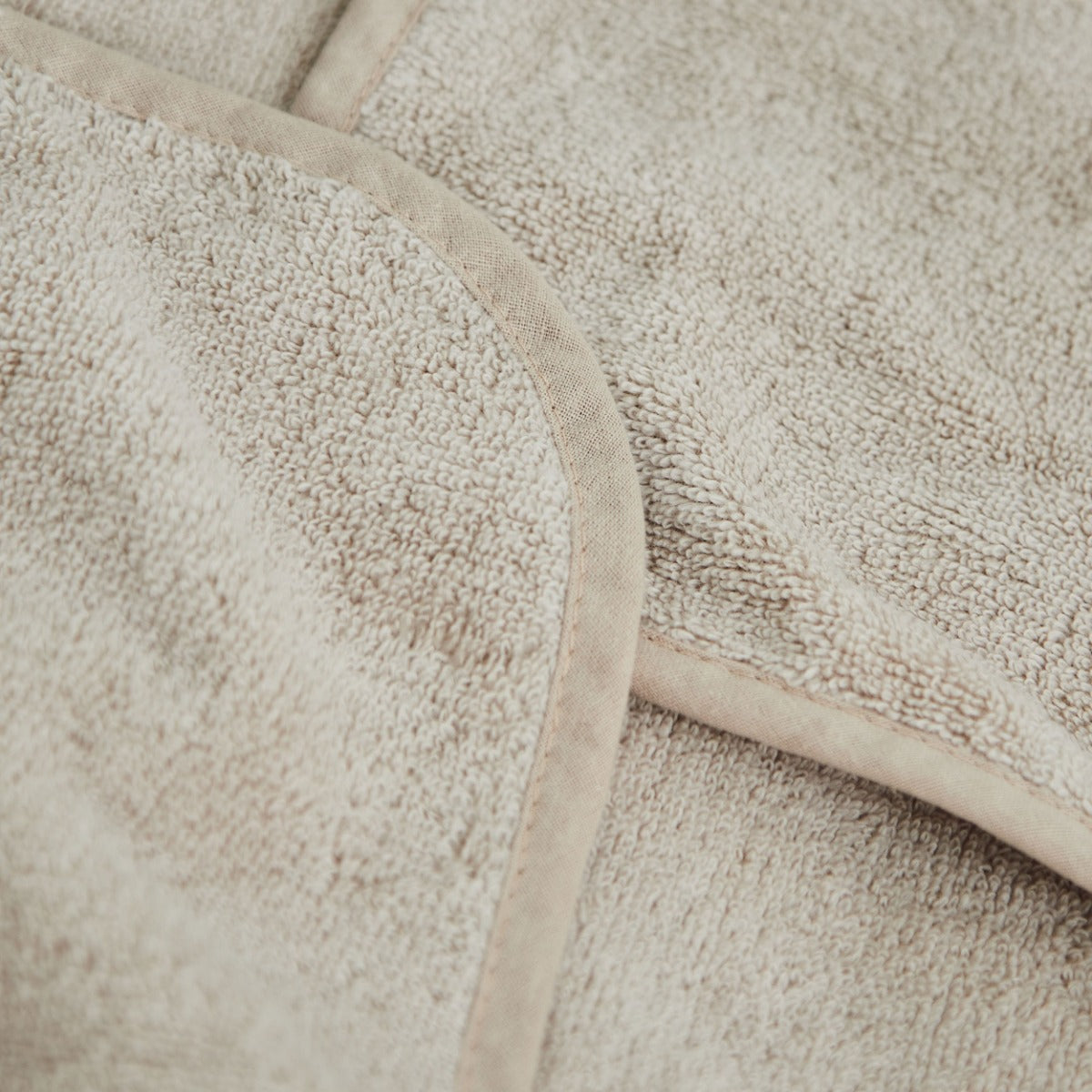 Personalized Oatmeal Small Hooded Towel