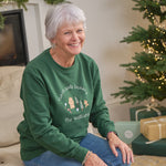 Personalised Adults Green Bakery Jumper