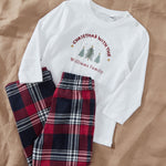 Personalised Childrens Christmas Family Pyjama Set