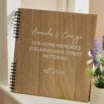 Personalised Our Home Memories Scrapbook by Made Yours