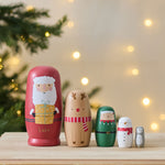 Personalised Christmas Nesting Dolls FSC®