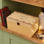 Personalised Traditional Christmas Memories Box