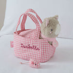 Personalised Carry Along Cat Plush Toy