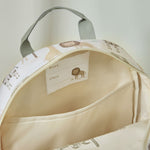 Personalised Neutral Safari Medium Backpack