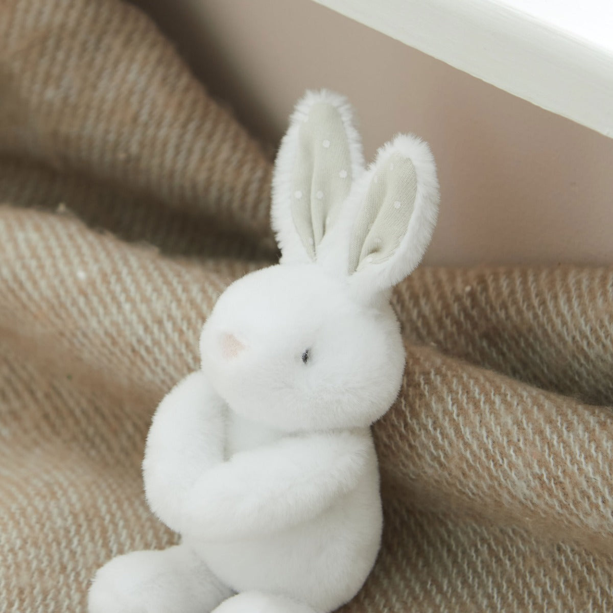 White Mini Bunny Soft Toy