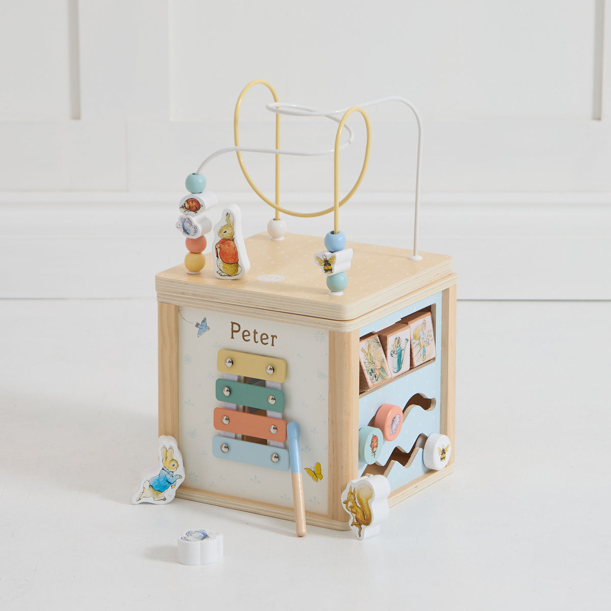 Personalised Peter Rabbit™ Activity Cube FSC®