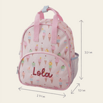 Personalised Summer Sorbet Medium Backpack