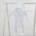 Personalised Thanksgiving Wrap Sleepsuit and Hat Set