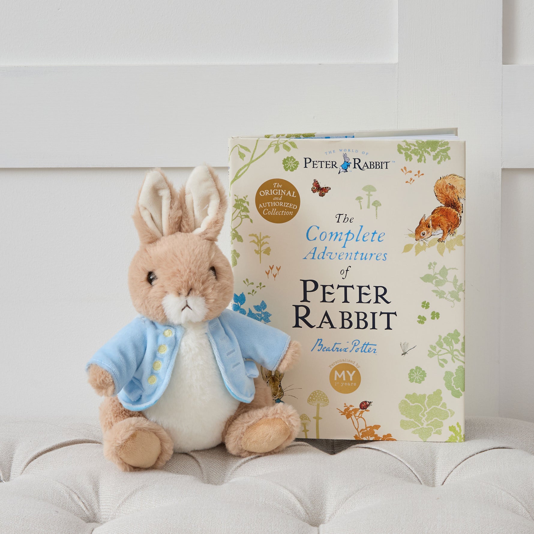Personalised Peter Rabbit Read and Snuggle Gift Set