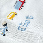 Personalized Transport Ivory Shawl