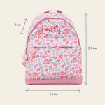 Personalised Pink Ditsy Print Classic Mini Backpack