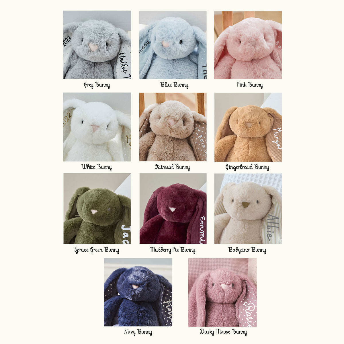 Personalised Bunny & Jumper Gift Set